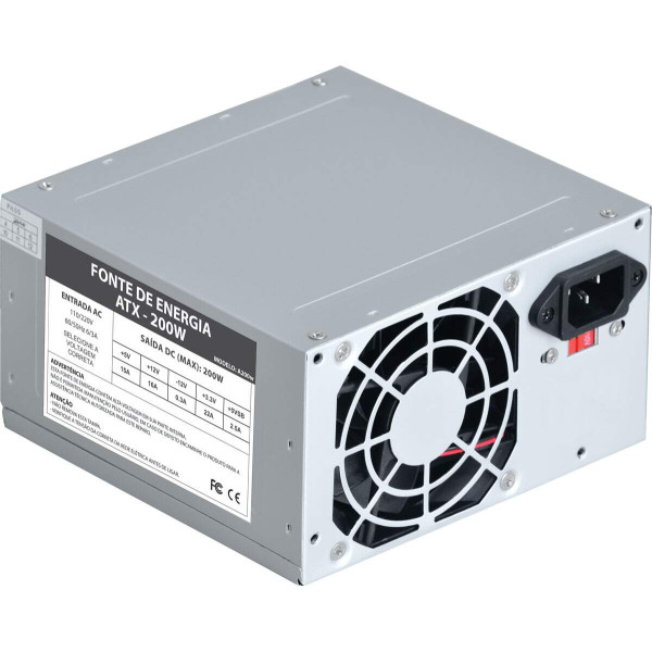 Fonte Atx 200w Vkoem Caixa Colmeia Com 10 Unidades - PC / 10